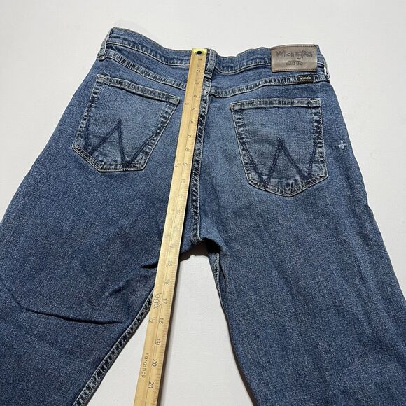 Wrangler Free-to-Stretch Relaxed Fit Jeans Men's 32x31 Distressed - Picture 6 of 11